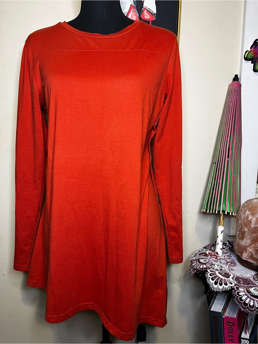 Women’s orange tunic